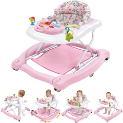 Pawtong foldable 5-in-1 walker assembly for quick setup and storage.