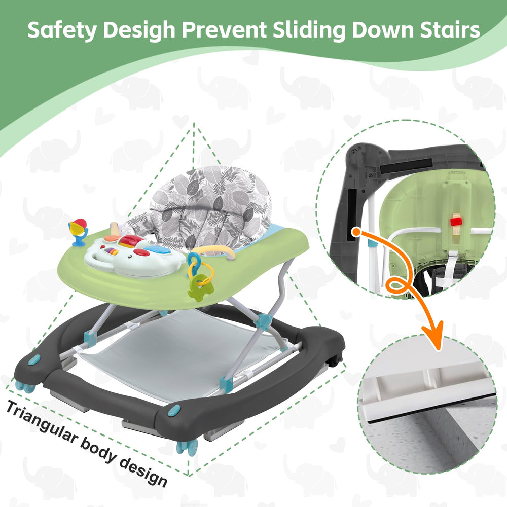 Pawtong Foldable 5-in-1 Walker toy panel with music and lights