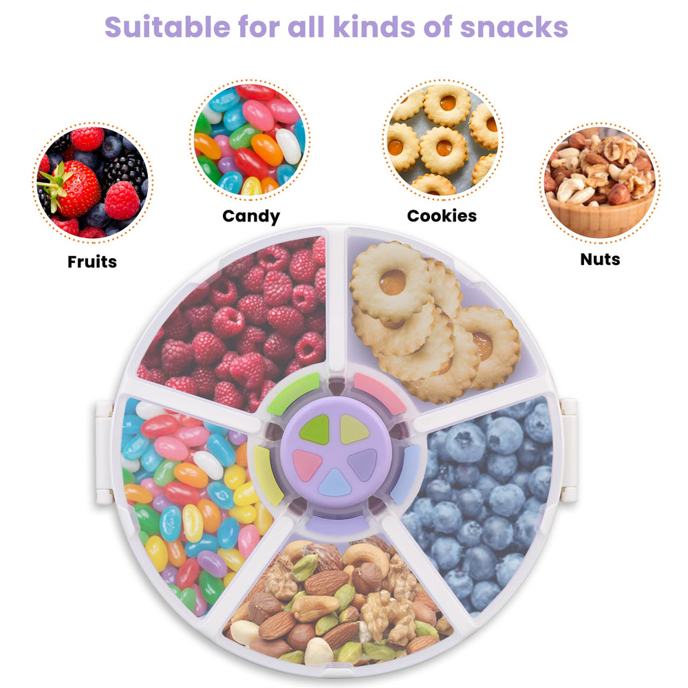 Pawtong Snack Rotator dishwasher-safe bottom and removable lid simplify cleanup.