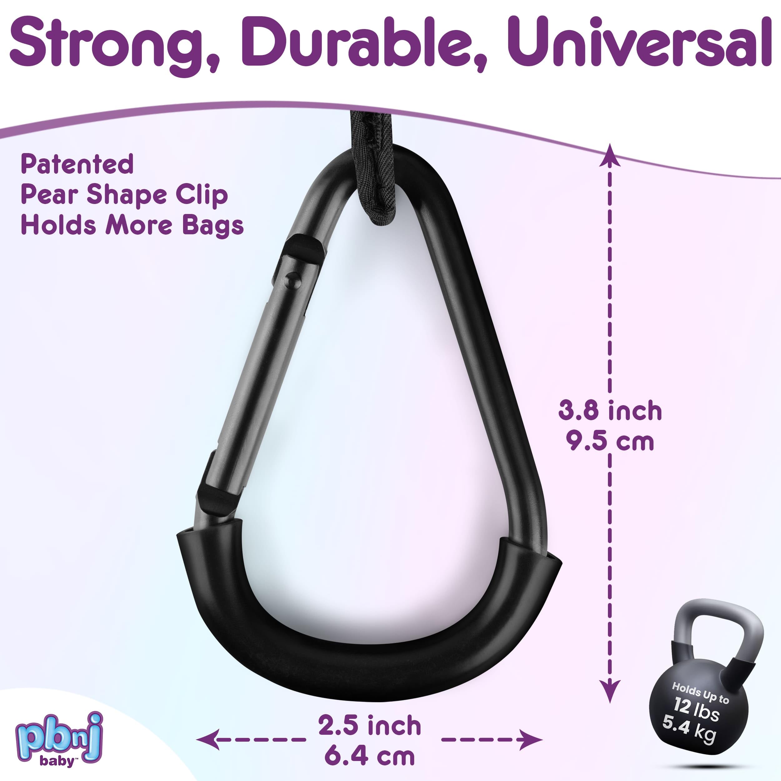 PBnJ Baby multipurpose clip for garage storage and organization