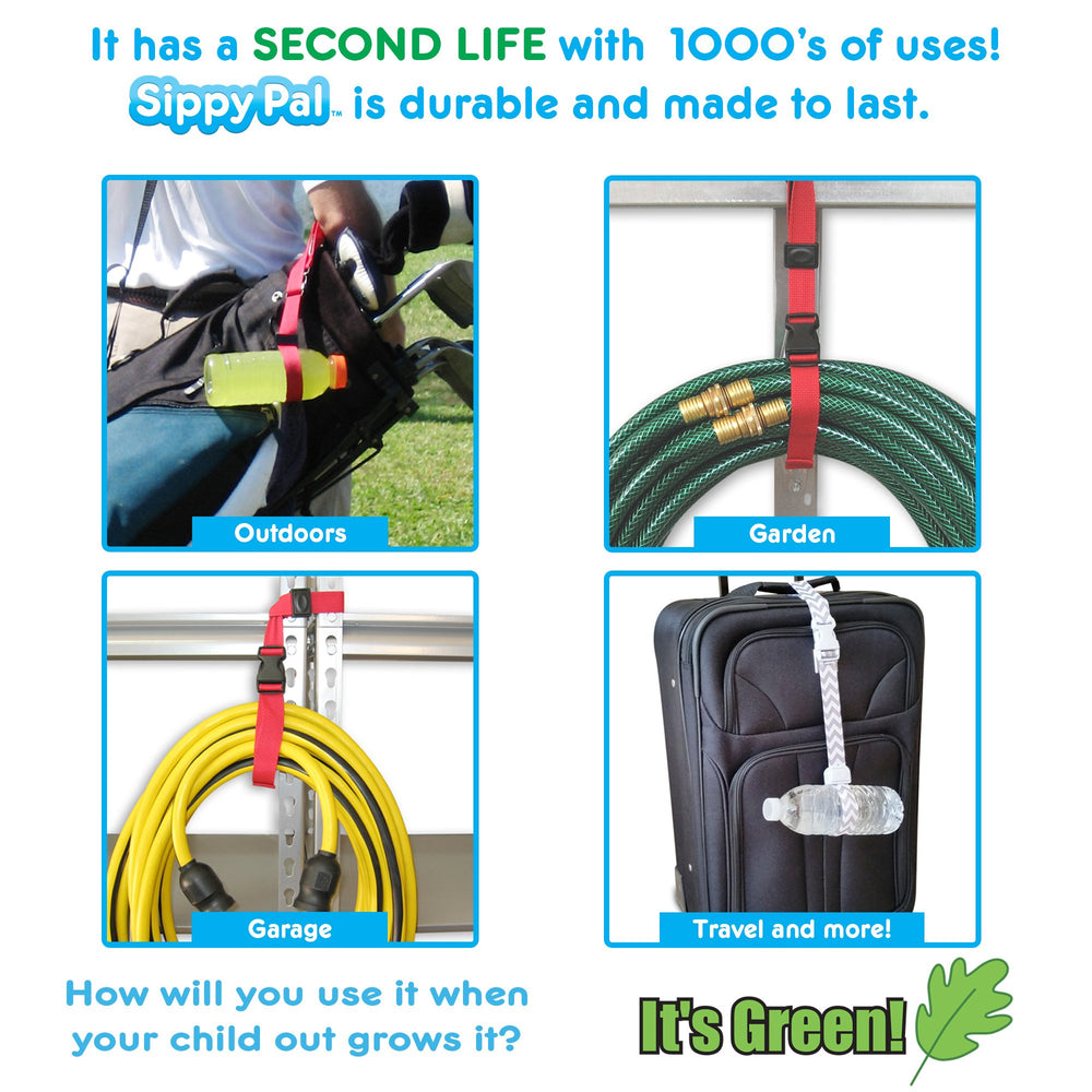 PBnJ Baby SippyPal green camo durability suggests long-lasting baby accessory.