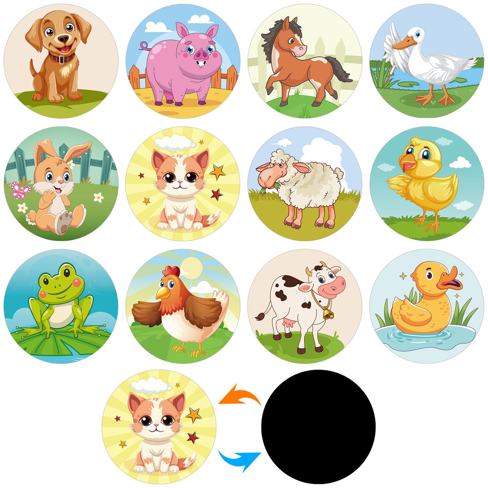 PCTCSHQ potty stickers color-changing action demonstrate engaging training patterns.