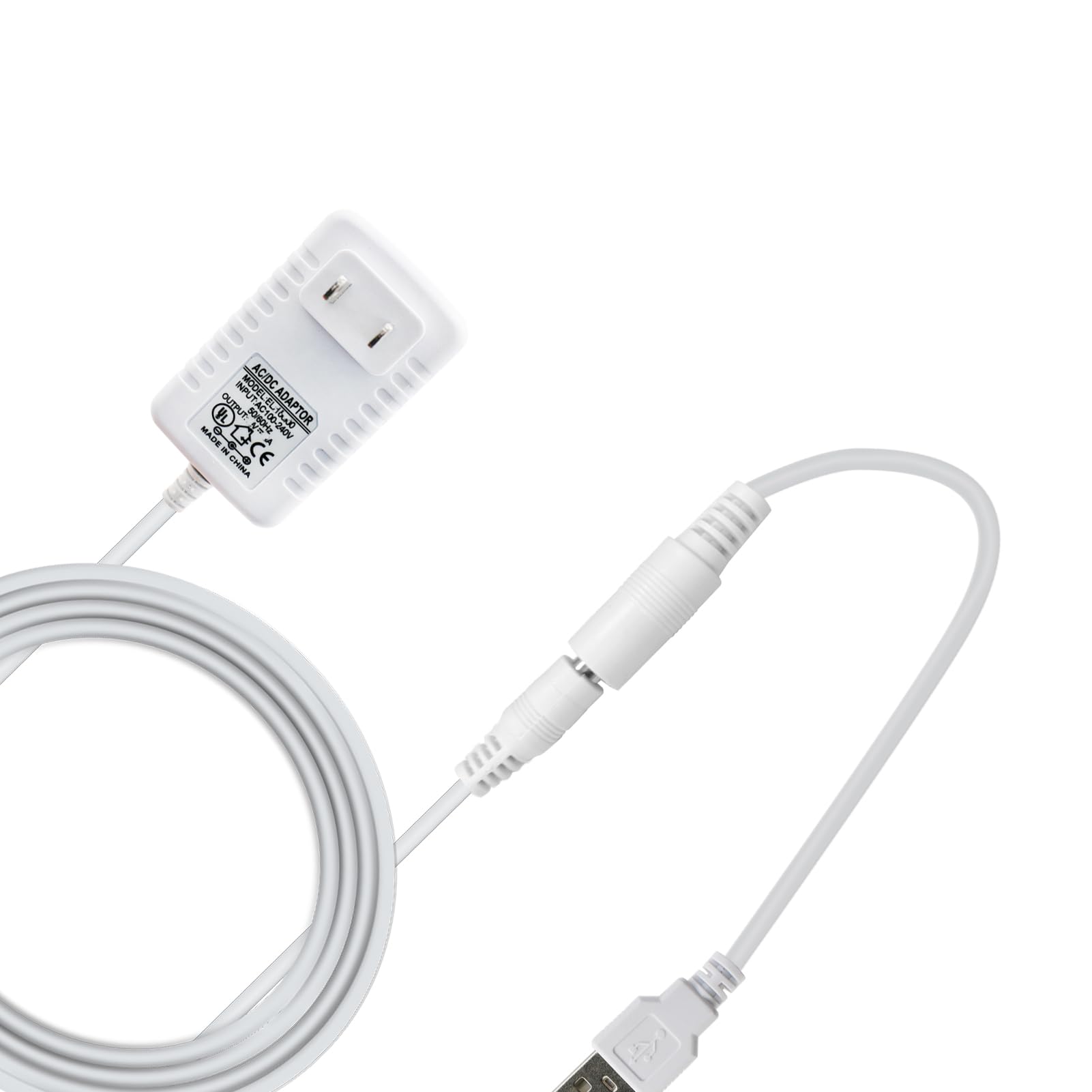 PDEEY power cord USB charger for Ingenuity swing keeps your baby Swing powered reliably.