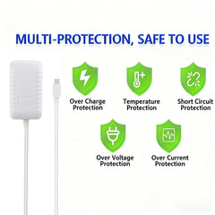 PDEEY USB-C 6 ft cable image demonstrates flexible bedside setup.