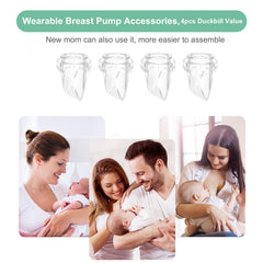 PDFans BPA-free silicone valve close-up highlighting safe, odorless material