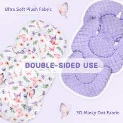 Pea Pod 3D-soft-cushion highlights breathable cozy baby cushioning.