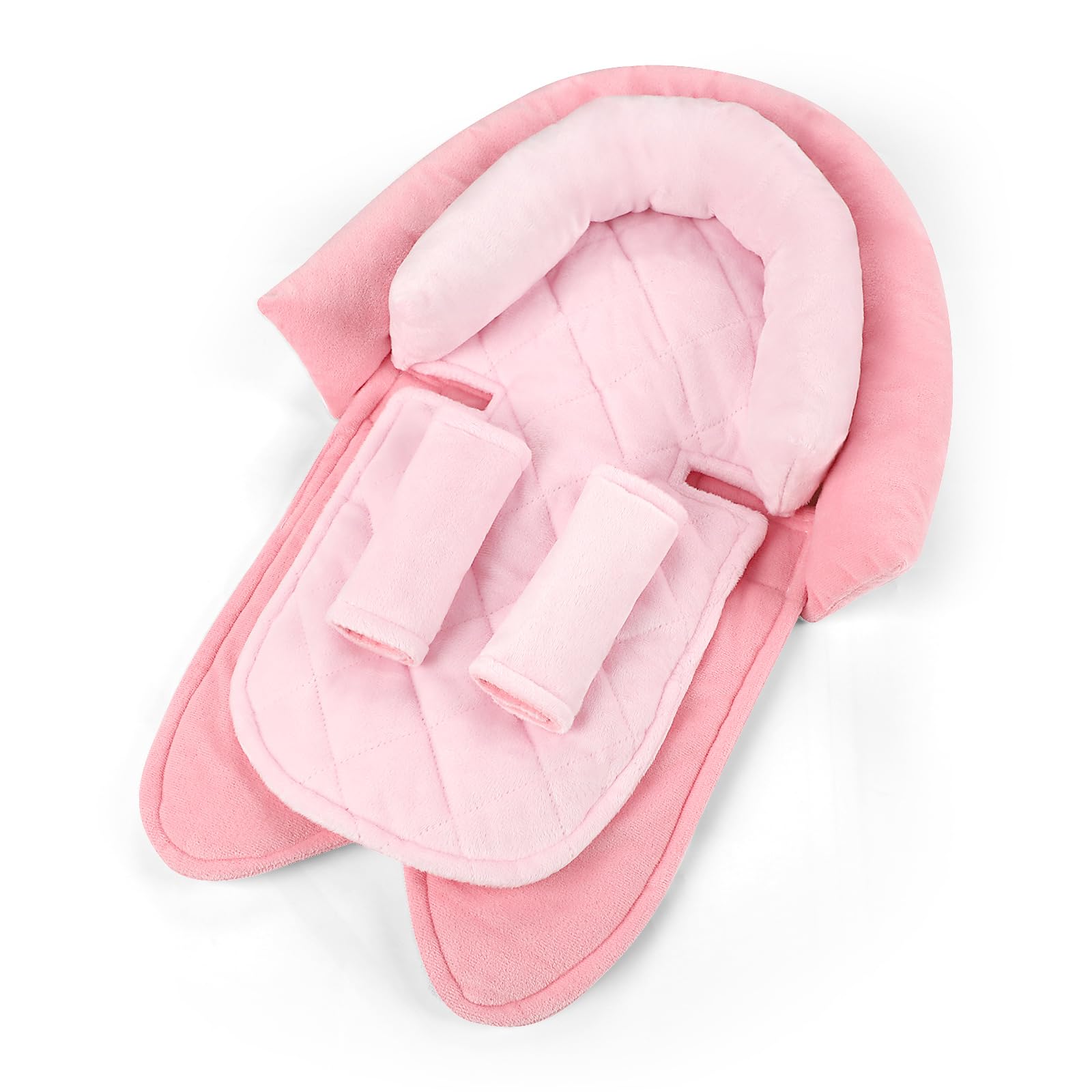 Pea Pod breathable fabric helps air flow for warmer rides.