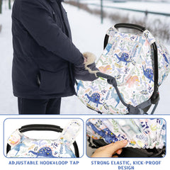 Pea Pod floral pattern enhances nursery style on the go
