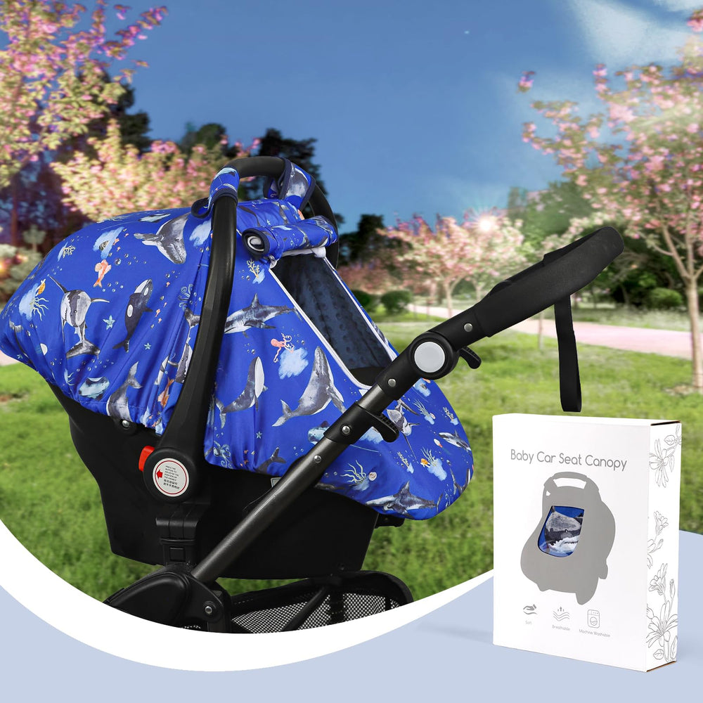 Pea Pod Ocean roll-up window with buttons keeps window secured
