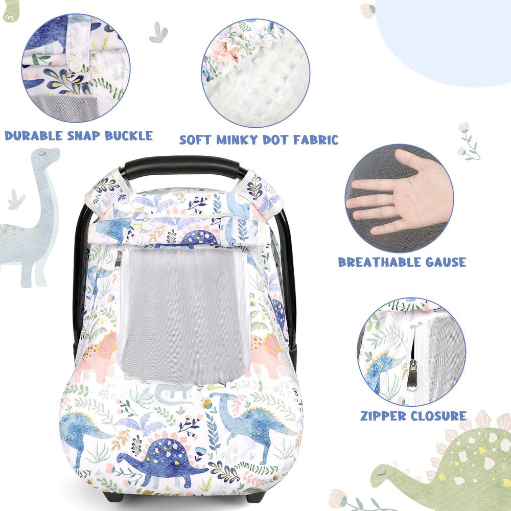 Pea Pod car seat cover privacy window blocks wind for baby