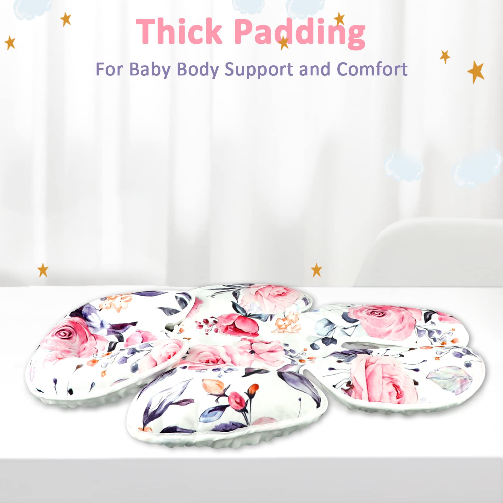 Pea Pod compatibility with car seats, strollers, and bouncers.