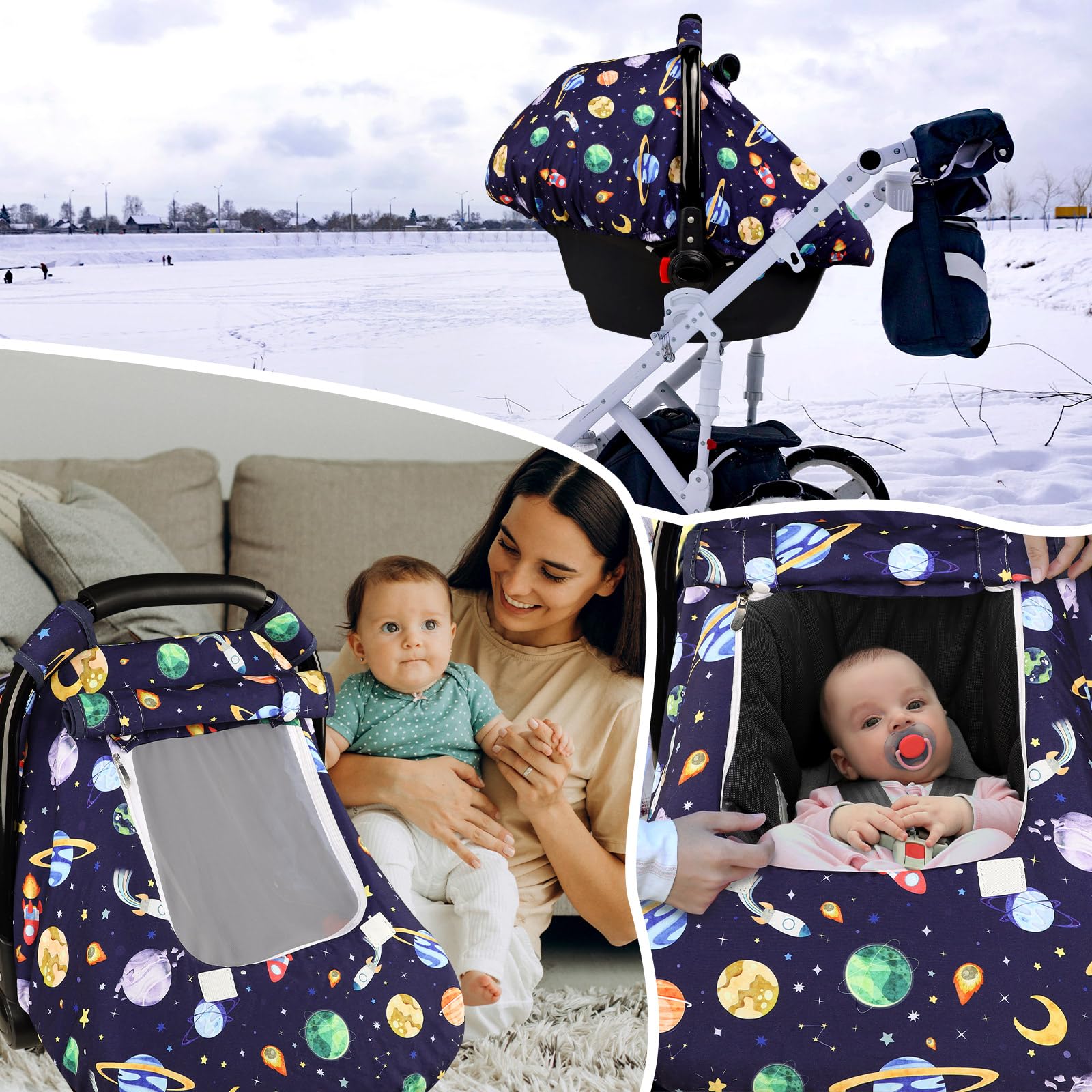 Pea Pod foldable design converts into a compact carry bag for trips.