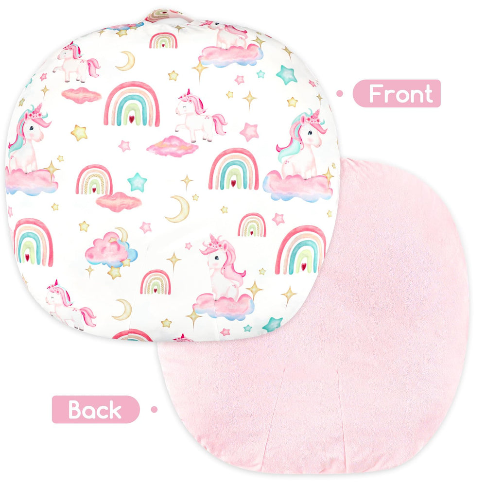 Pea Pod gift-ready lounger cover packaged for thoughtful baby registry gift
