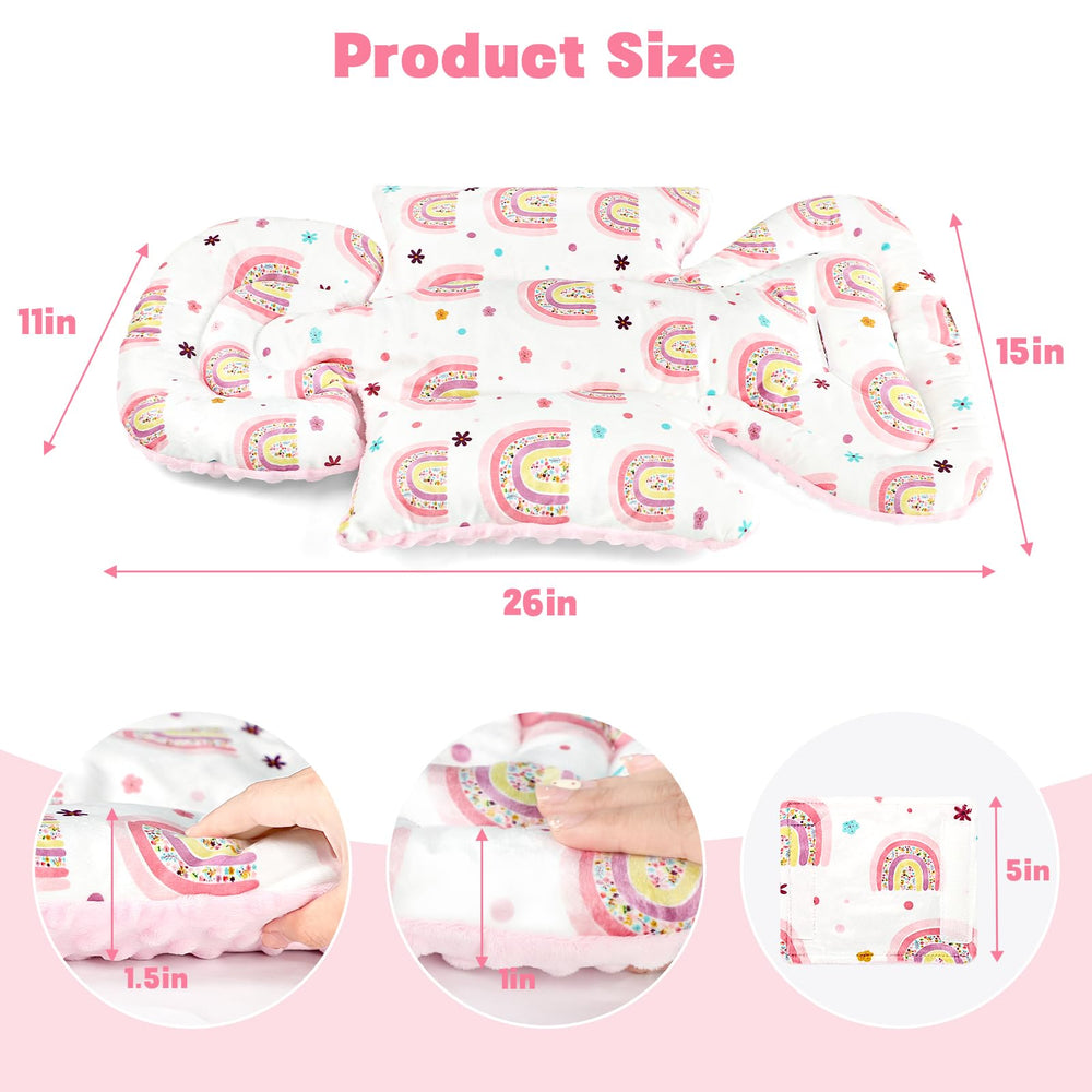 Pea Pod newborn comfort with 3D cushion supports head and body