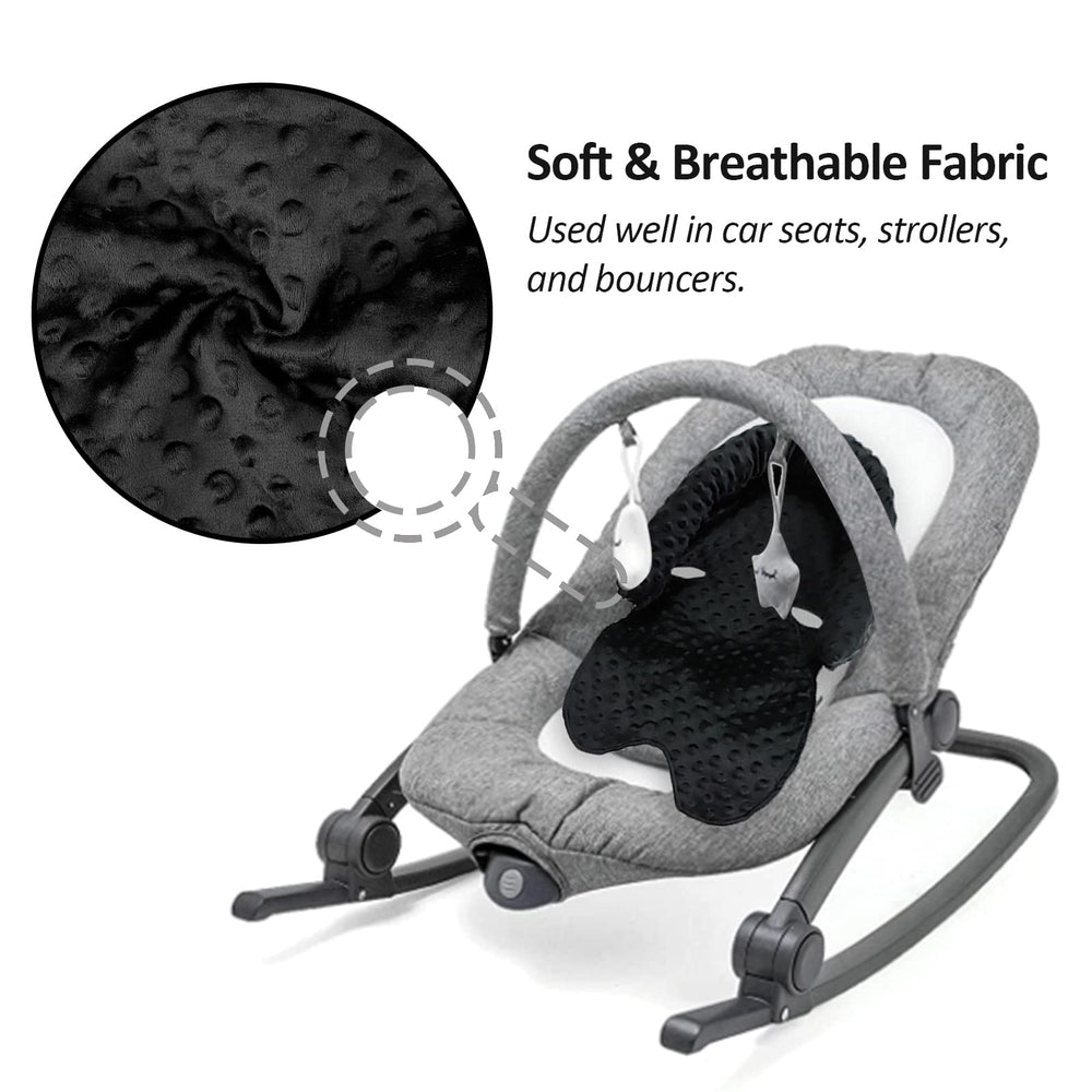 Pea Pod breathable cotton lining keeps baby cool and comfy in transit