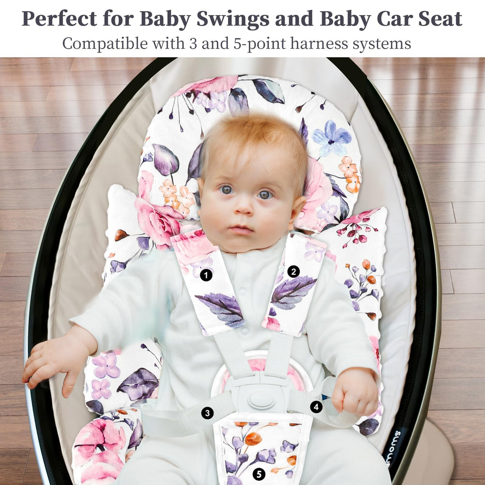 Pea Pod reversible floral design adds winter warmth