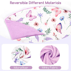 Pea Pod butterfly-design cover shown for cozy, stylish naps.