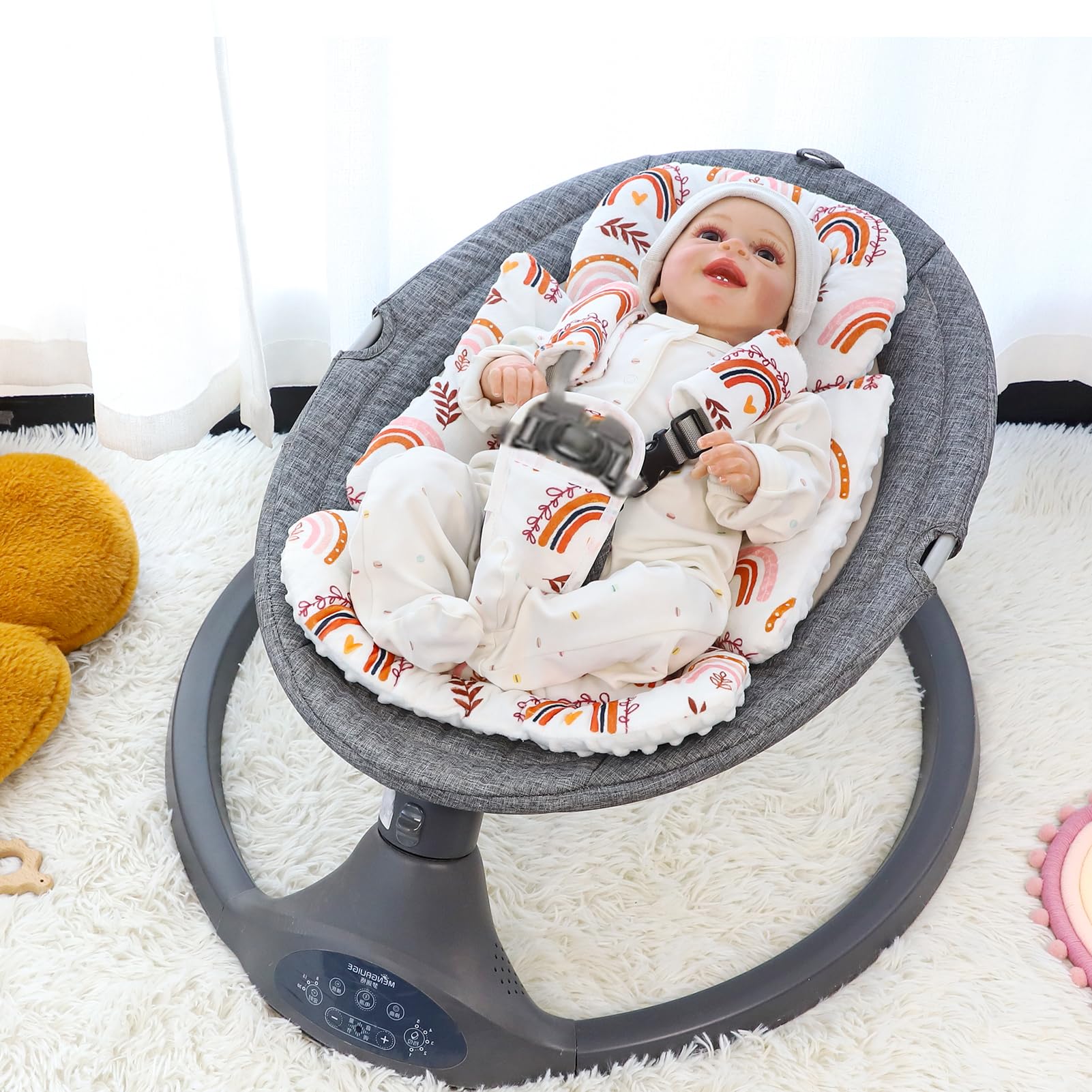 Pea Pod machine washable with easy-care features.