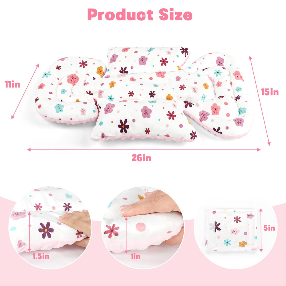 Pea Pod machine washable fabric for quick cleanup after outings