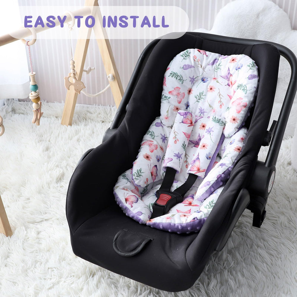 Pea Pod machine-washable care highlights easy cleaning for busy families.