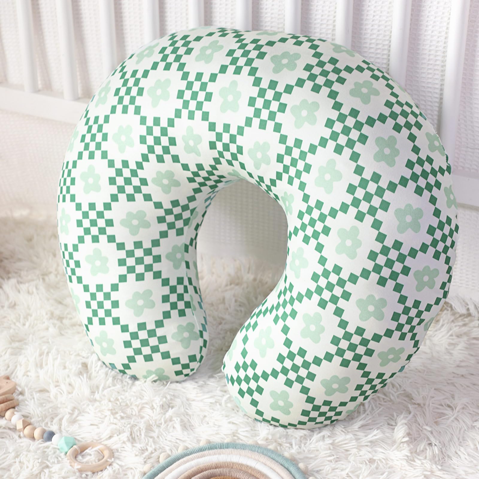 Pea Pod Minky nursing cover gift-ready packaging for new moms