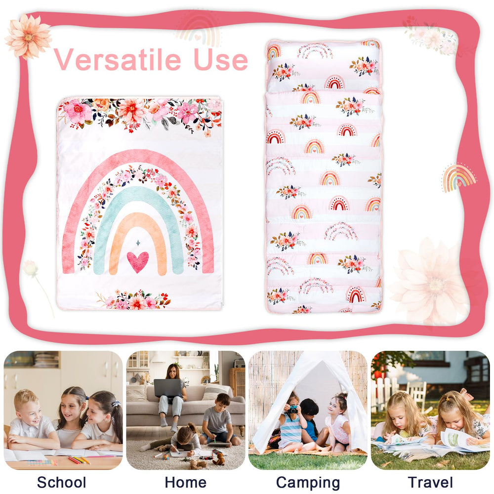 Pea Pod roll-up design with Velcro closures for easy transport