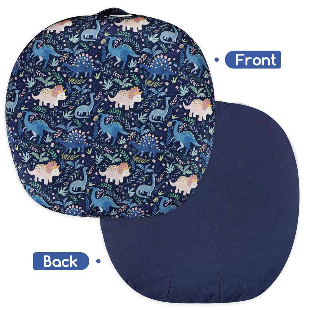 Pea Pod lounger cover installation handle feature highlighted
