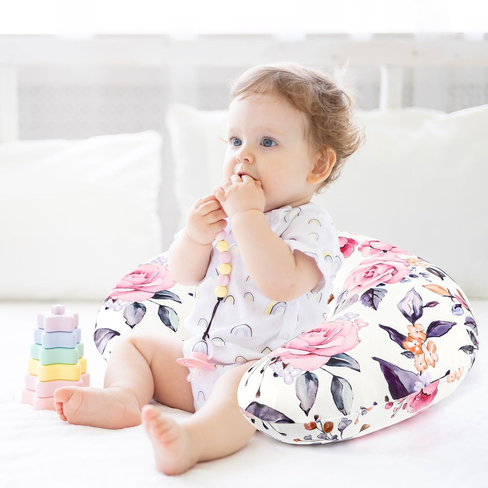 Pea Pod nursing pillow cover makes a thoughtful baby shower gift.
