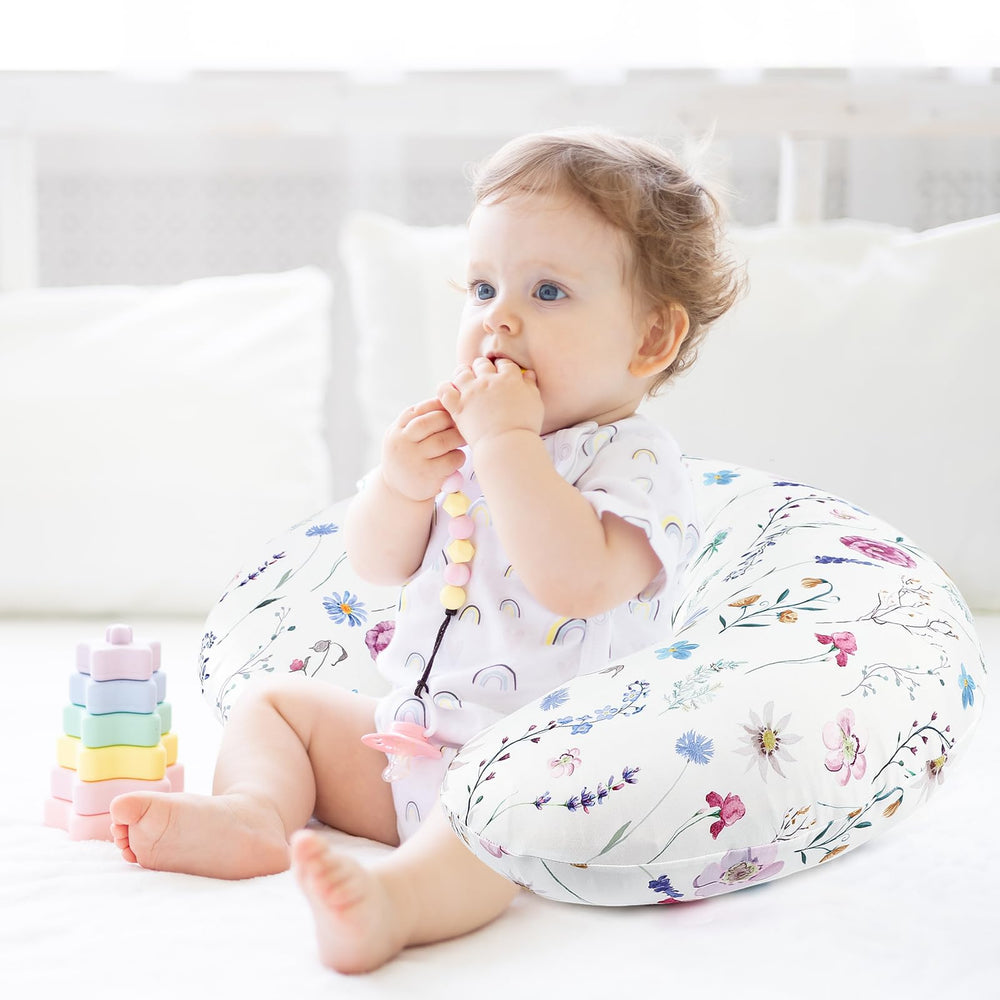 Pea Pod floral slipcover makes a thoughtful baby shower gift