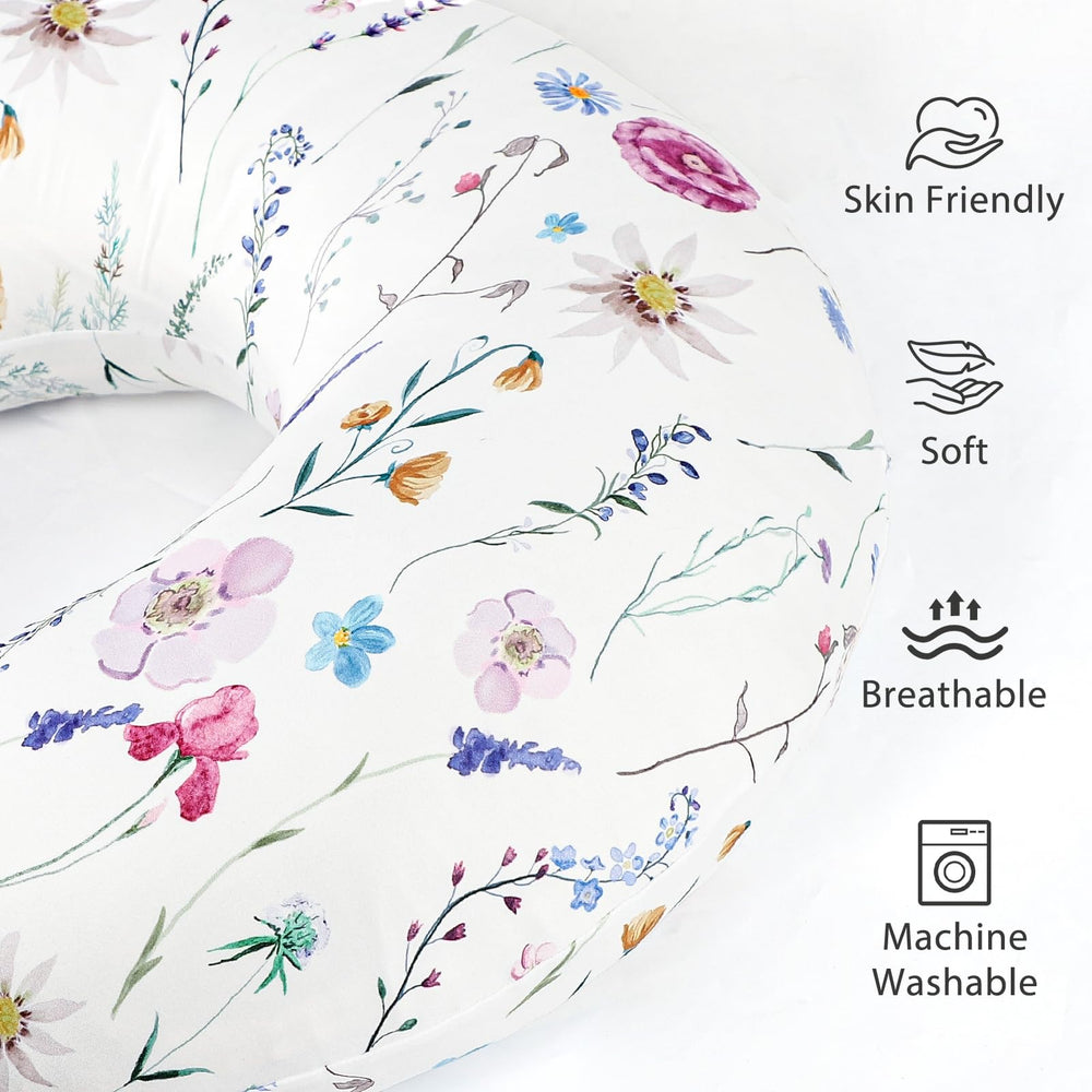 Pea Pod floral pattern adds stylish decor to baby feeding sessions