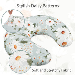Pea Pod organic-knit fabric closeup shows ultra-soft, skin-friendly texture for gentle feeding sessions.