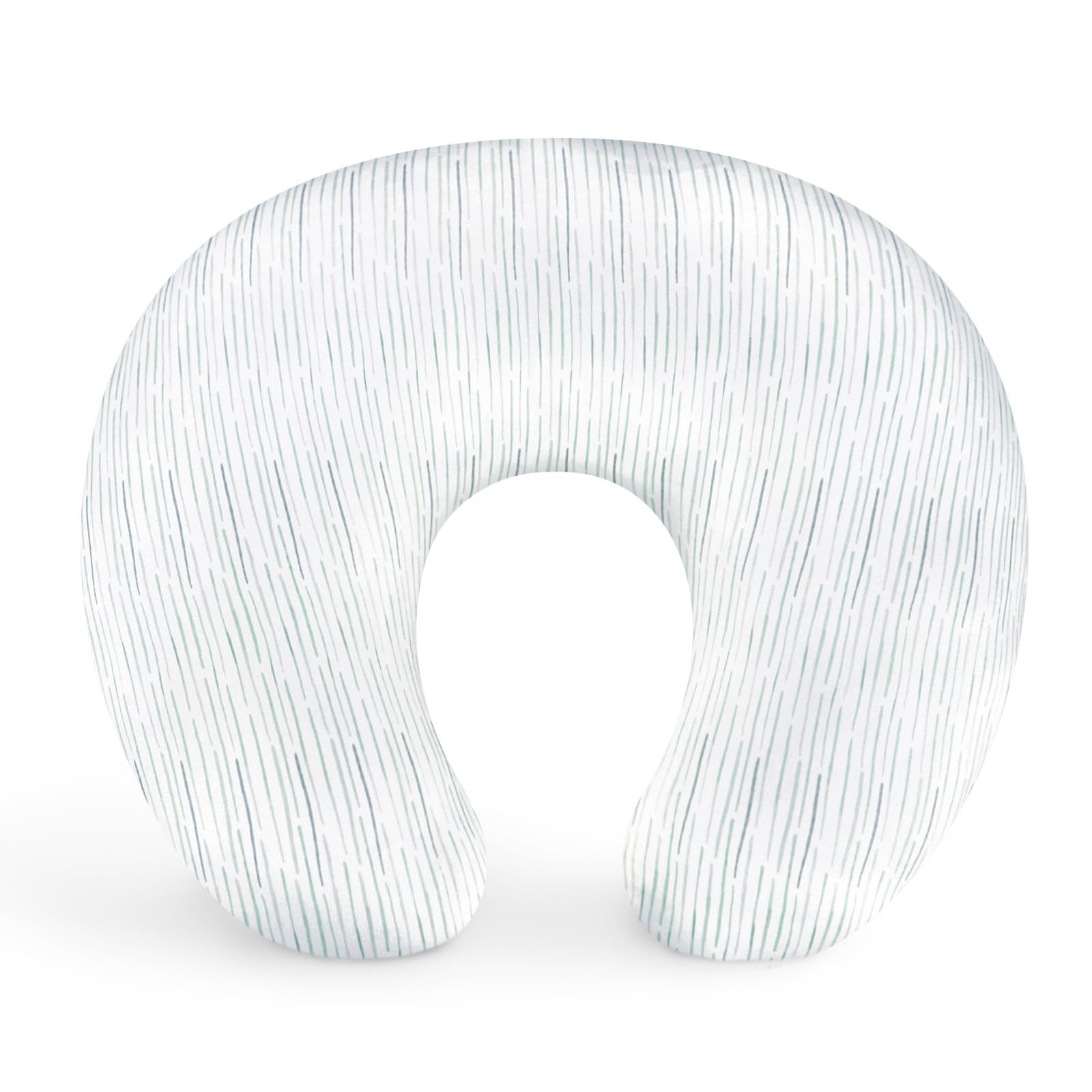 Pea Pod nursing pillow cover packaging shows gift-ready presentation.