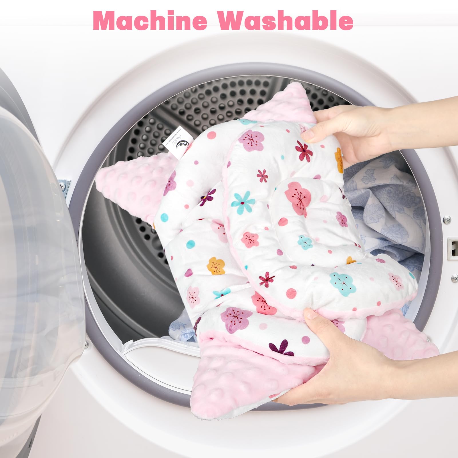 Pea Pod pink floral design adds gentle style to travel comfort