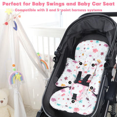 Pea Pod insert designed for preemie use with secure fit in car seat