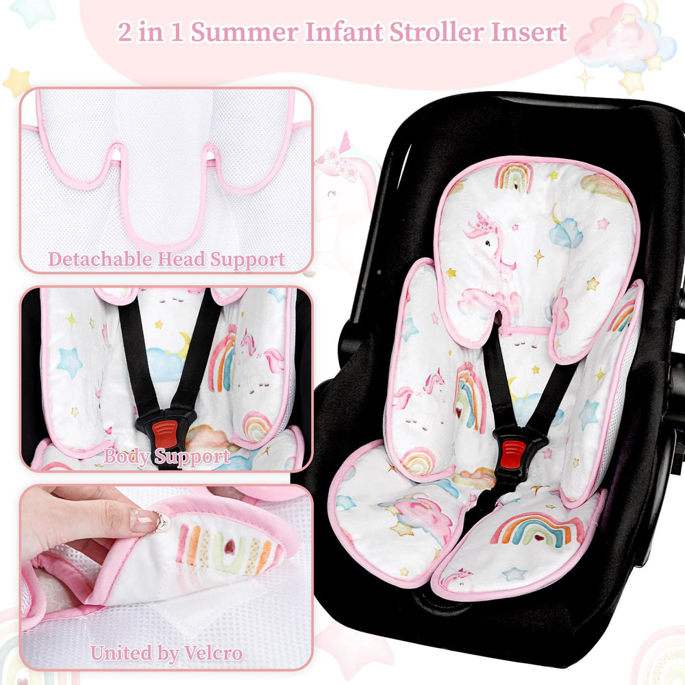 Pea Pod mesh fabric showing breathable comfort on warm days.