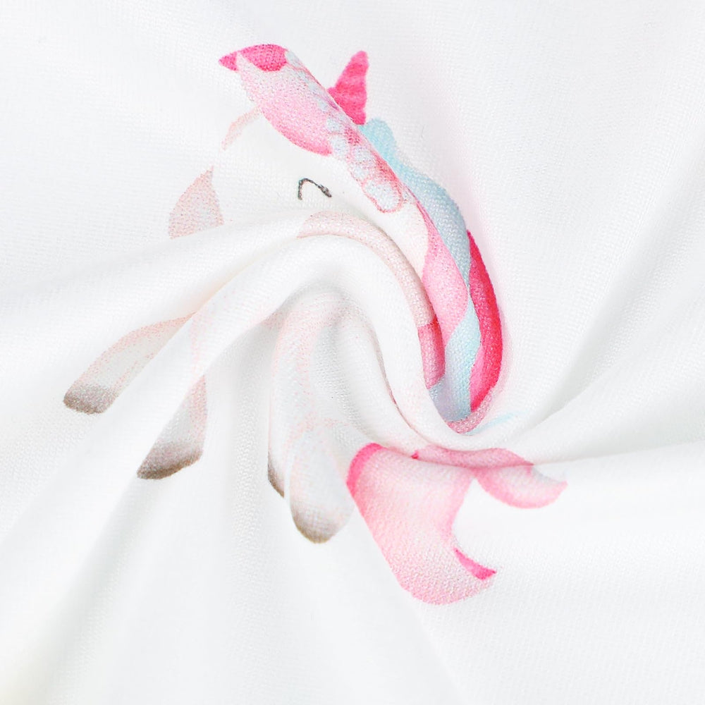 Pea Pod galaxy-closeup shows breathable fabric and vivid fade-proof colors