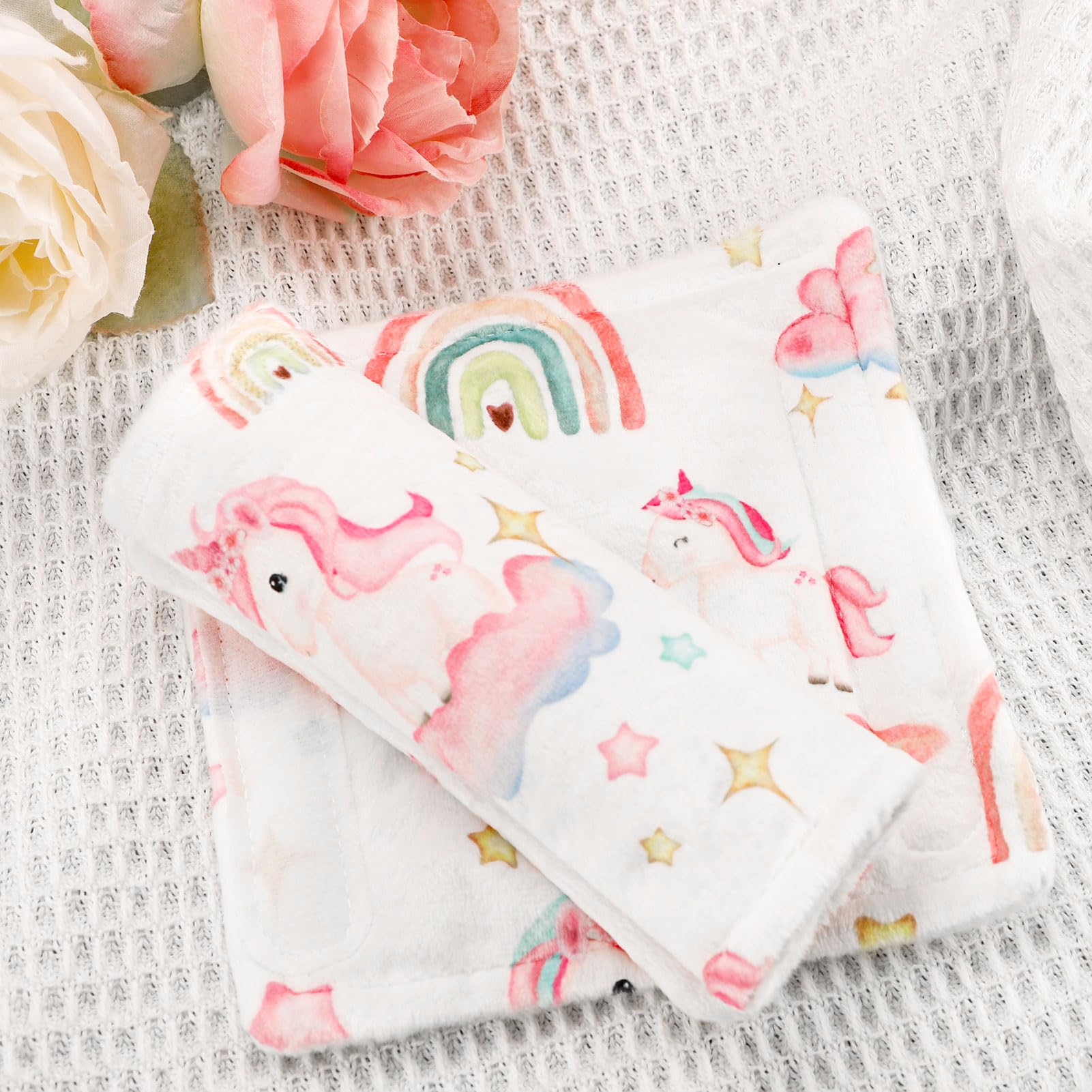 Pea Pod unicorn colors with floral design for playful outings