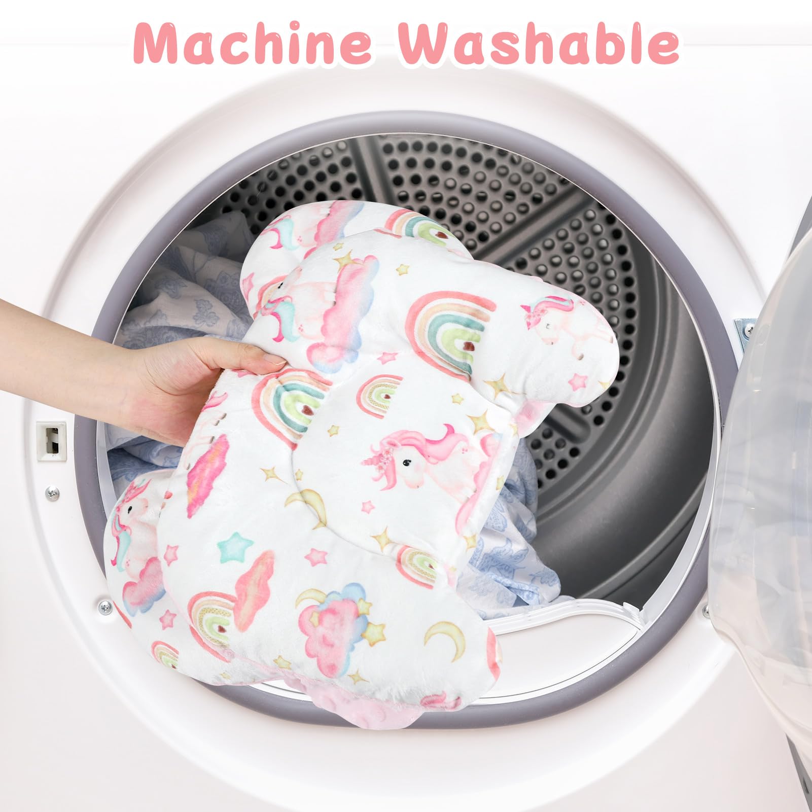 Pea Pod washable insert demonstrating easy machine-wash care.