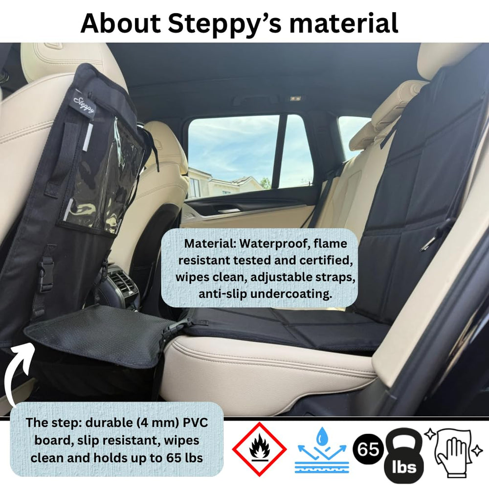 Peace of Mind Steppy folded neatly inside carry bag for storage