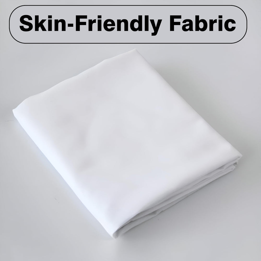 Peace Sleep Bedding machine-washable design resists stains and pilling for quick cleanup