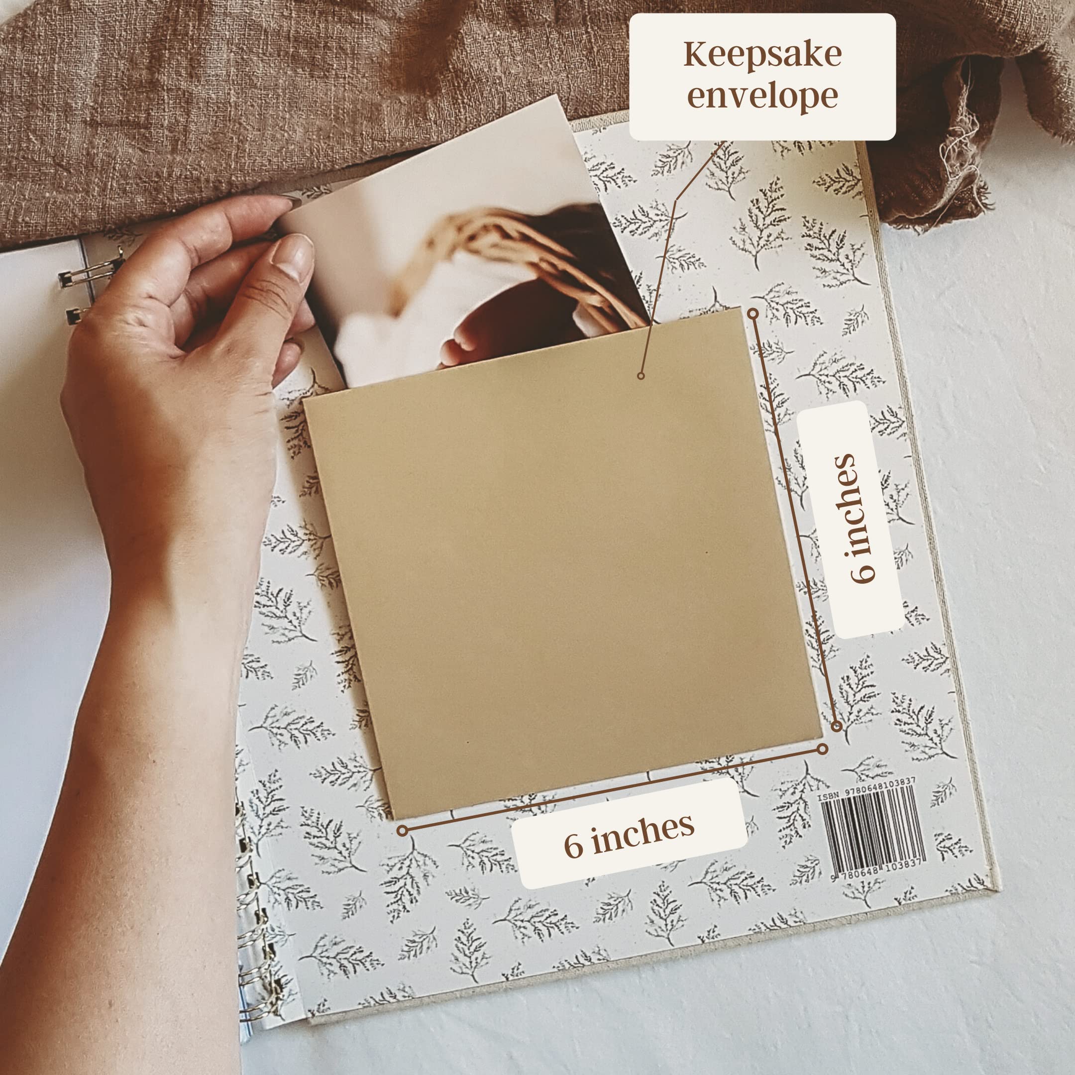 Peachly memory book packaging suggests a thoughtful gift for new parents.