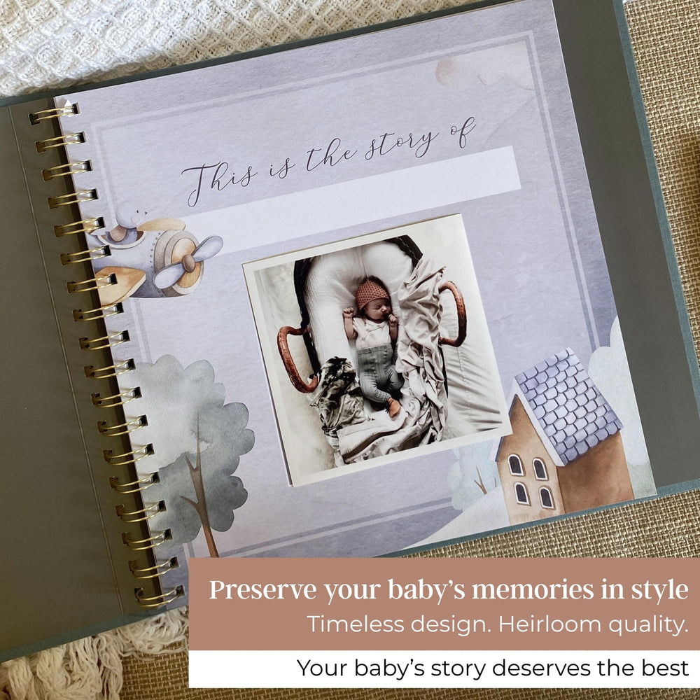 Peachly Finn milestones timeline page helps you record baby firsts in order.