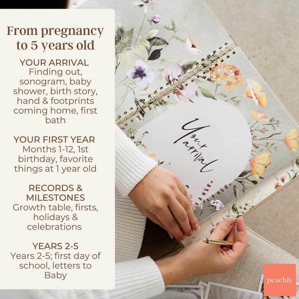 Peachly Fleur keepsake envelope stores mementos safely