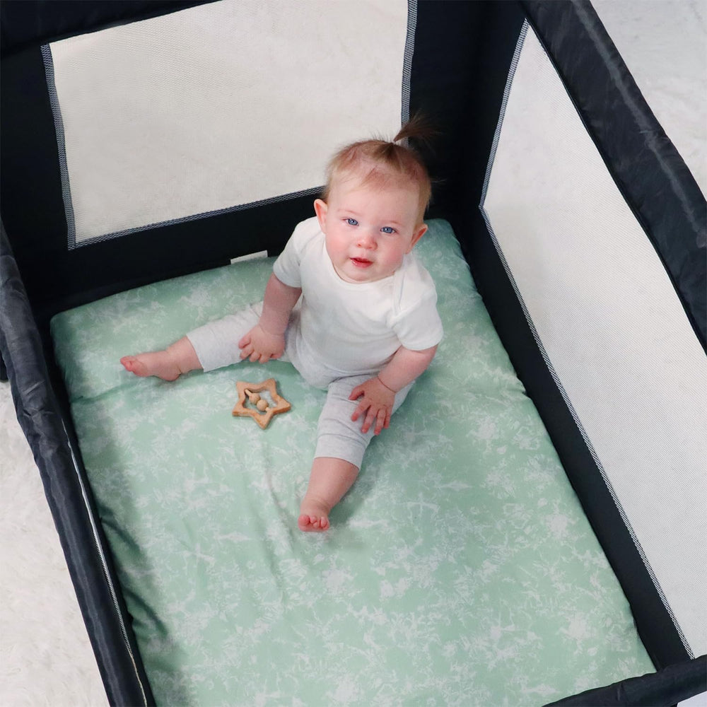 The Peanutshell sheets resist fading and stay soft after washing