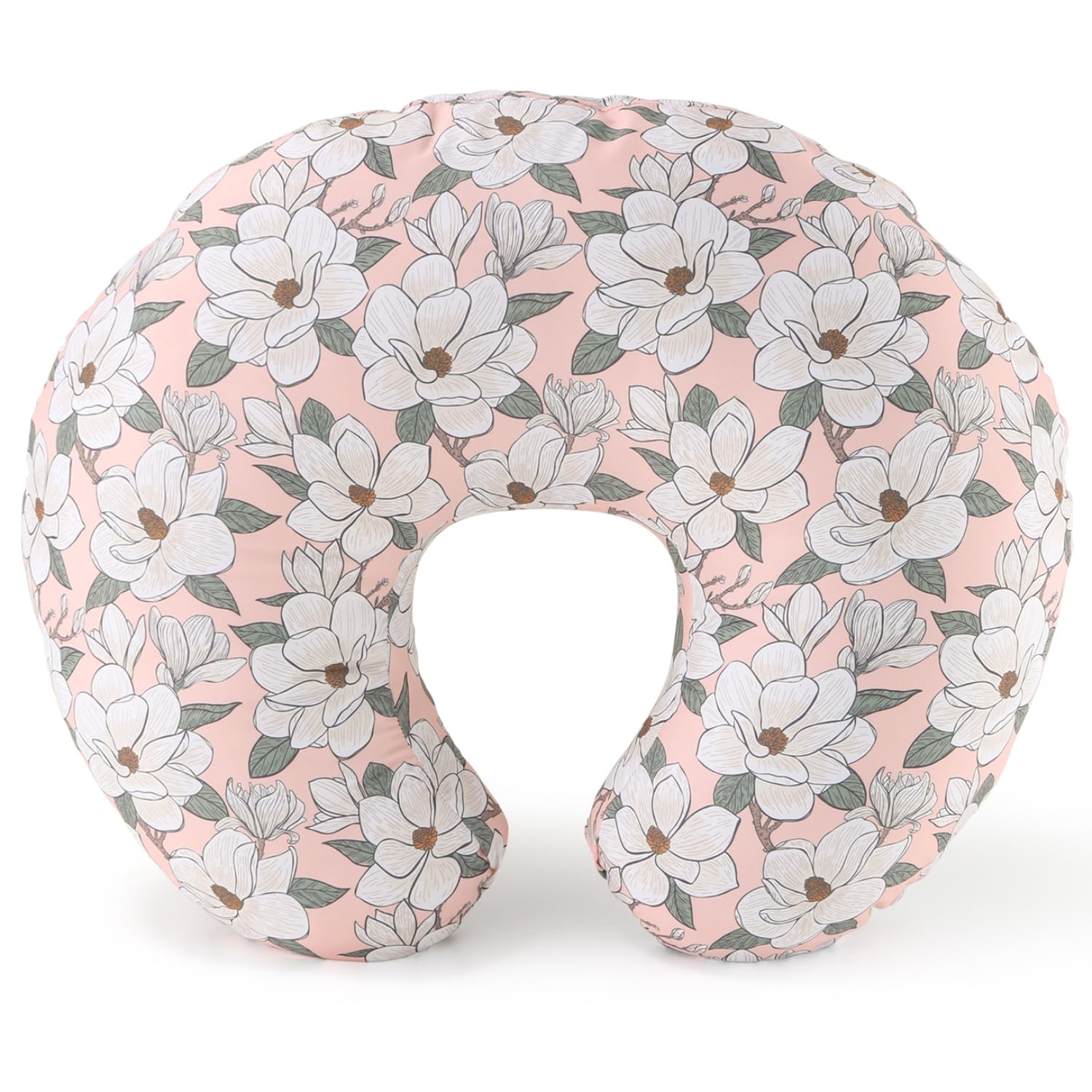 The Peanutshell nursing pillow cover is machine-washable for quick cleanup.