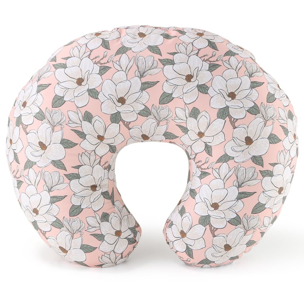 The Peanutshell nursing pillow cover is machine-washable for quick cleanup.
