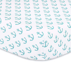 The Peanutshell patchwork print closeup reveals texture and color.