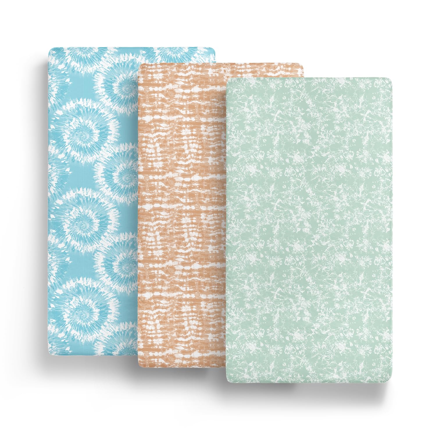 Peanutshell travel-friendly crib sheets showing compact pack and portability