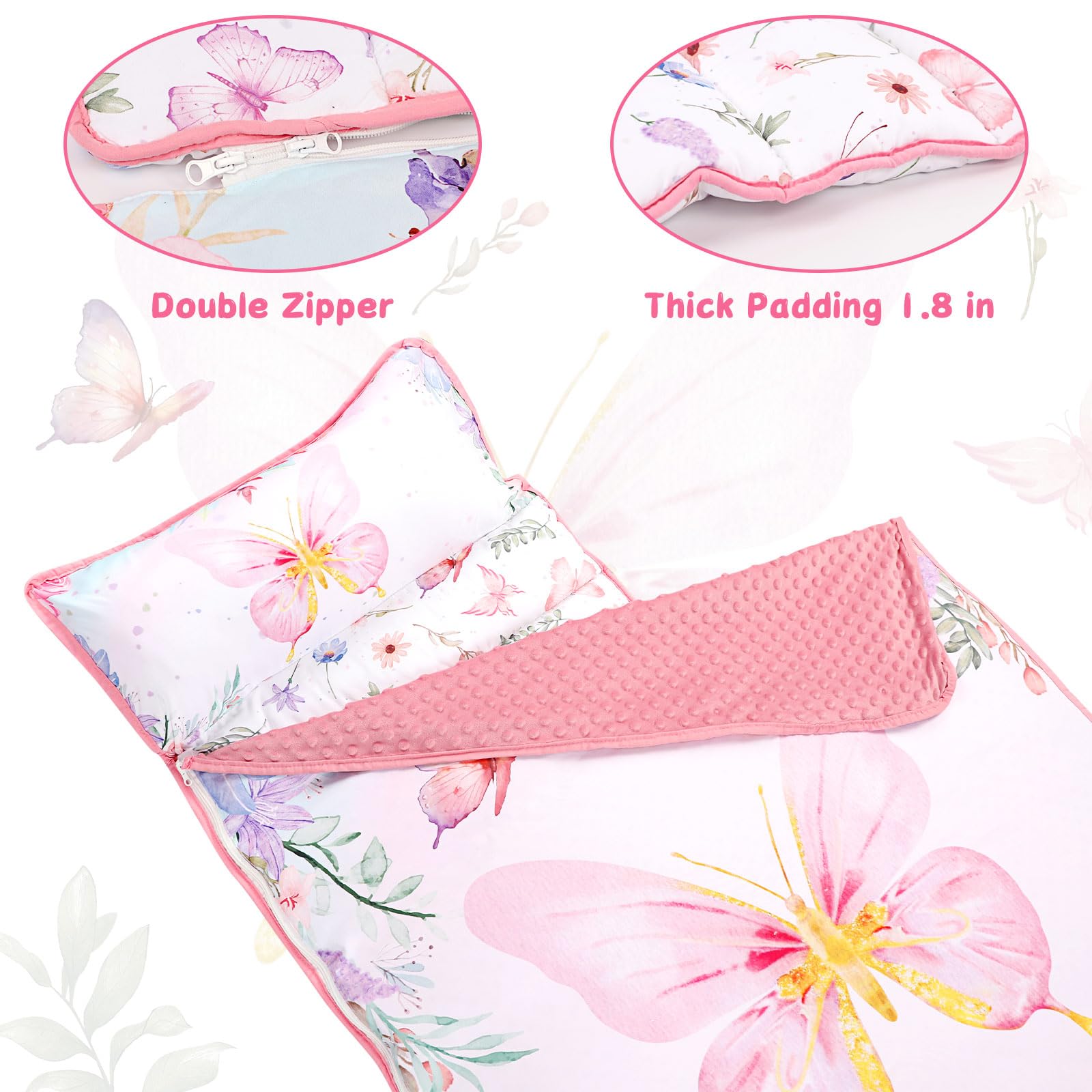 Pea Pod nap mat in-use at daycare ready for naptime.