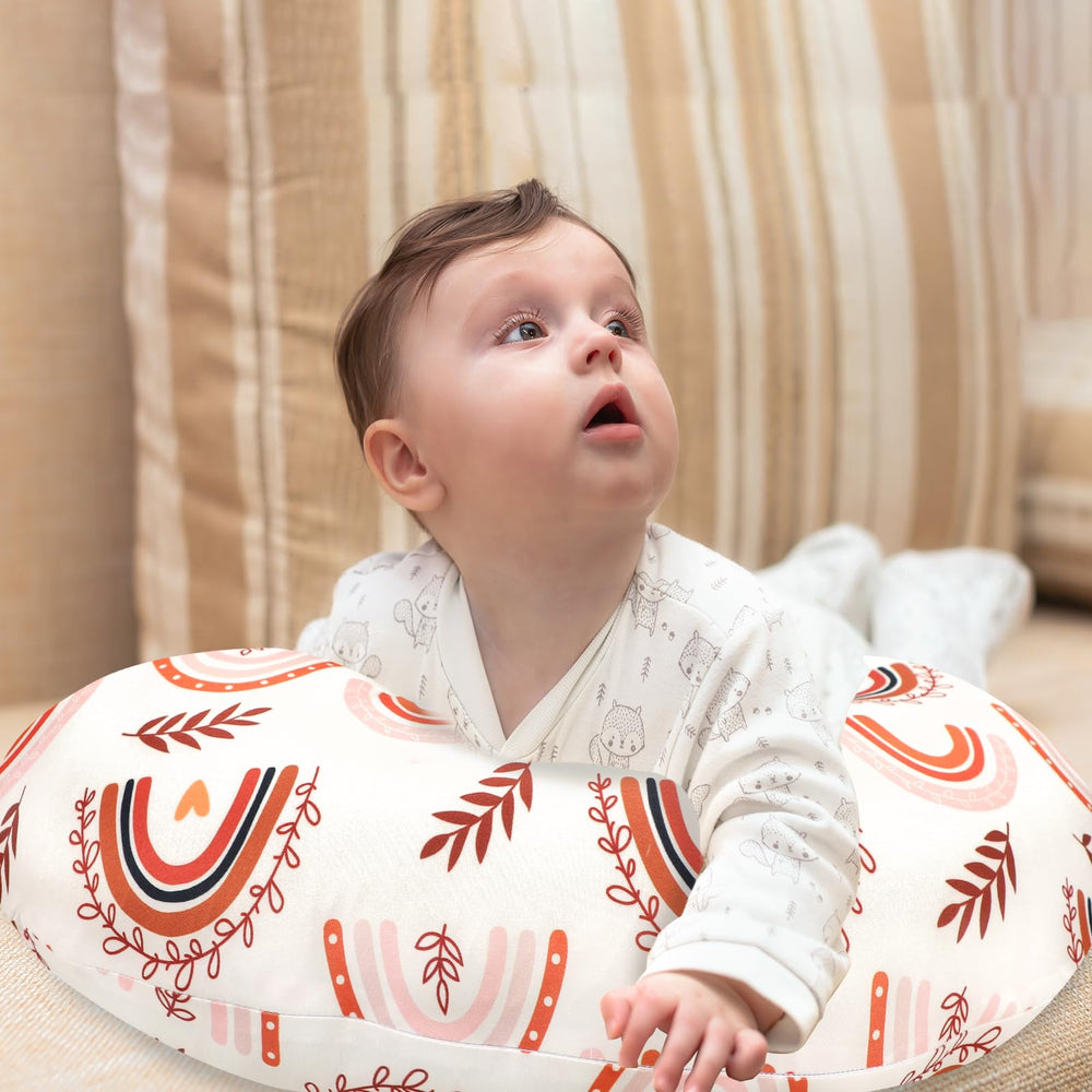 Pea Pod nursing pillow cover machine-washable for busy parents